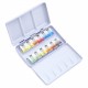 Pebeo Artist Paint Watercolour Aquarelle Fine 12 Half Pans Pocket Metal Tin Set